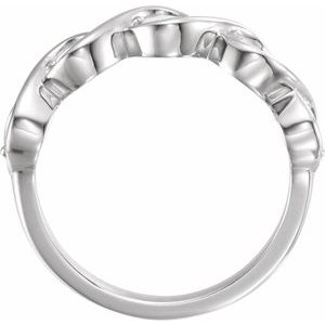 Accented Stackable Ring