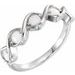Accented Stackable Ring