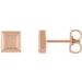 Petite Square Earrings