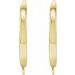 Click-In Lever Back Earring Top