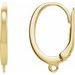 Click-In Lever Back Earring Top