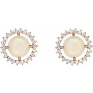 Halo-Style Earrings