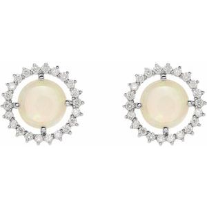 Halo-Style Earrings