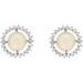 Halo-Style Earrings