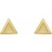 Petite Triangle Earrings