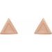 Petite Triangle Earrings