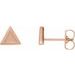 Petite Triangle Earrings