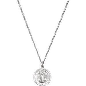 Miraculous Medal Necklace or Pendant