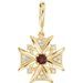 Vintage-Inspired Cross Charm/Pendant