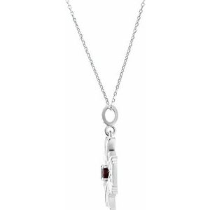 Vintage-Inspired Cross Necklace