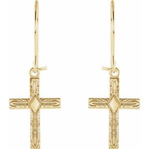 Cross Earrings