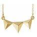 Pyramid Necklace or Center