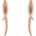 Freeform Drop Earrings