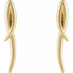 Freeform Drop Earrings