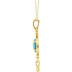 Granulated Necklace or Pendant