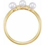 Stackable Pearl Ring