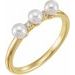 Stackable Pearl Ring