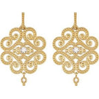 Granulated Earrings