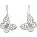 Floral Butterfly Earrings