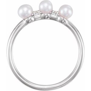Stackable Pearl Ring