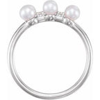 Stackable Pearl Ring