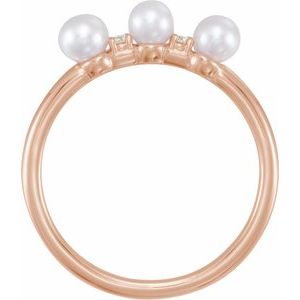 Stackable Pearl Ring