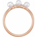 Stackable Pearl Ring