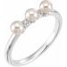 Stackable Pearl Ring