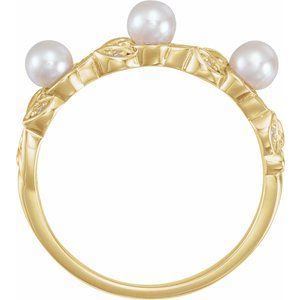 Stackable Pearl Ring