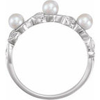 Stackable Pearl Ring
