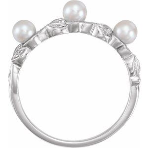 Stackable Pearl Ring