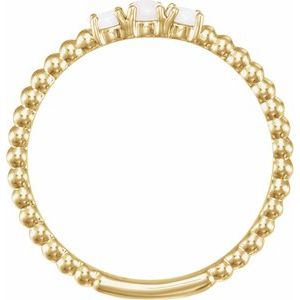 Stackable Bead Ring
