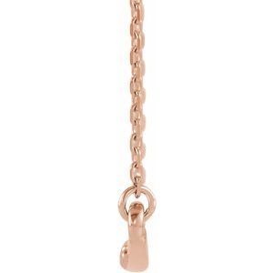 Curved Bar Necklace or Center