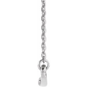 Curved Bar Necklace or Center