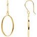 Oval Dangle Earrings