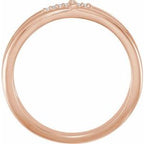 Negative Space Cross Ring