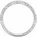 Hand-Engraved Hand-Applied Milgrain Anniversary Band