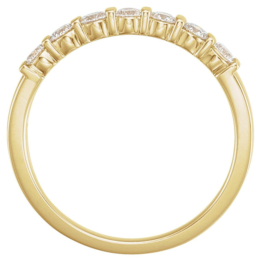 Seven-Stone Anniversary Band