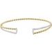 Twisted Rope Cuff Bracelet