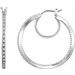 Inside-Outside Hoop Earrings