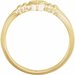 Heart & Cross Chastity Ring