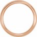 Milgrain Comfort-Fit Half Round Band