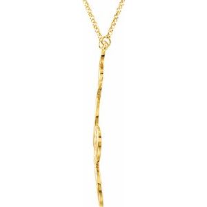 Flower & Butterfly Necklace or Center