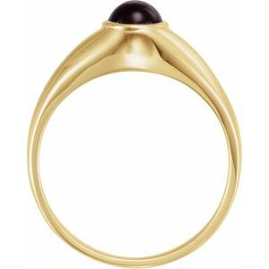 Bezel-Set Solitaire Ring