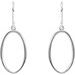 Oval Dangle Earrings