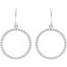 Beaded Circle Earrings