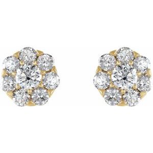 Cluster Earrings