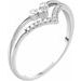 Negative Space V Ring