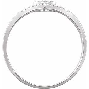 Negative Space V Ring