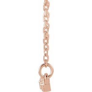 Accented Bar Necklace or Center
